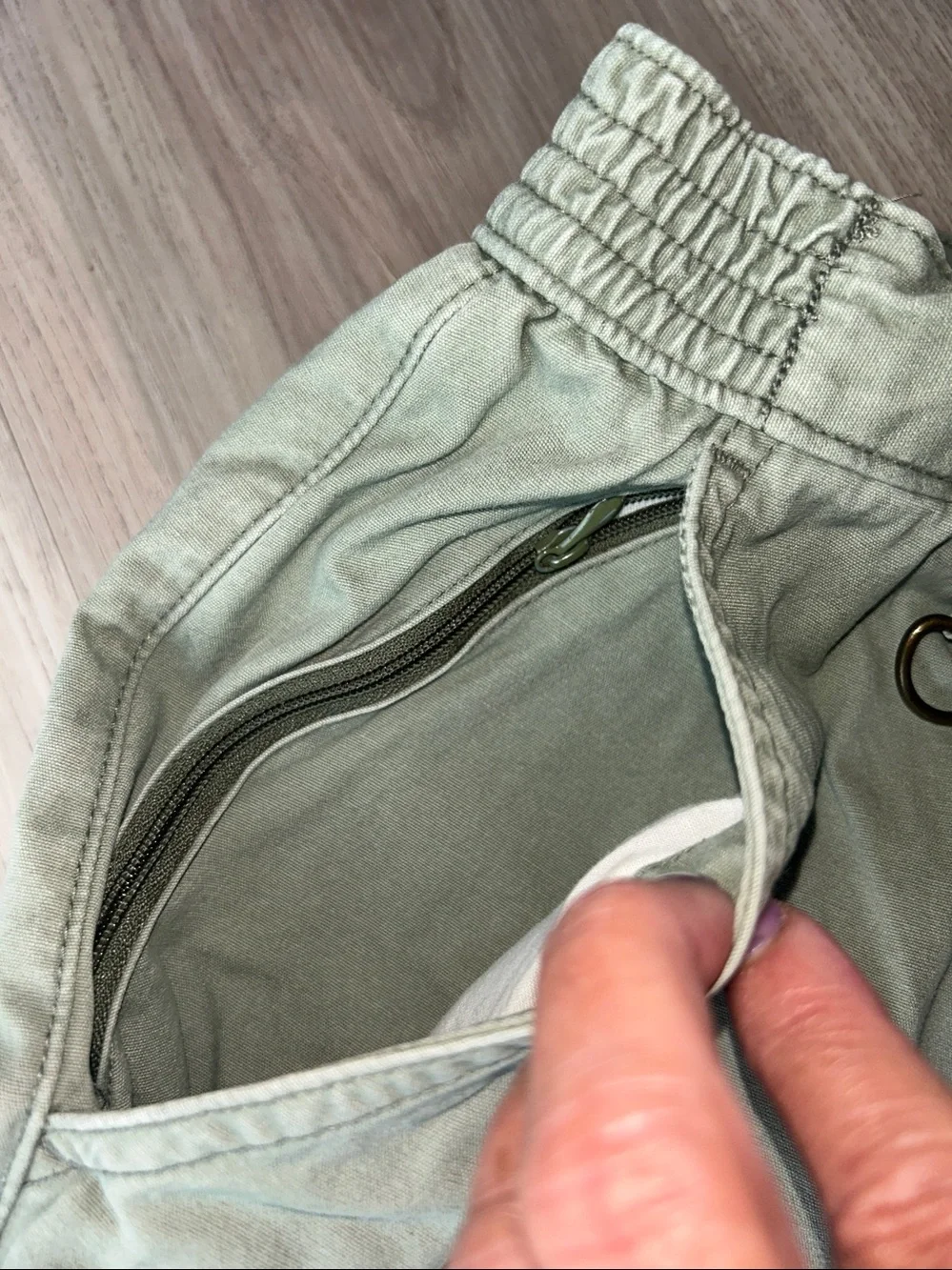 Weekender Men's Casual Shorts 36 Olive Golf Stretch Pockets Preppy Vintage Fade